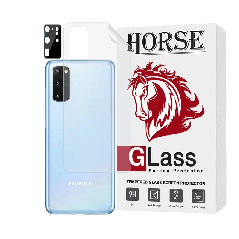 محافظ پشت گوشی هورس مدل MTBFULH مناسب برای گوشی موبایل سامسونگ Galaxy S20 4G به همراه محافظ لنز