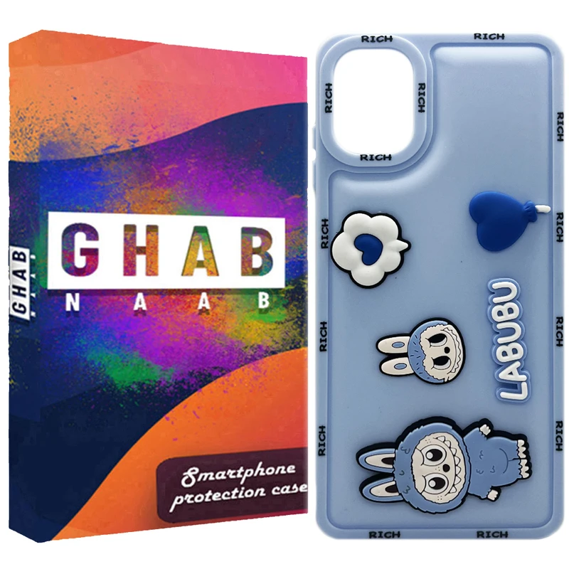 کاور قاب ناب طرح فانتزی دخترانه مدل Labubu مناسب برای گوشی موبایل سامسونگ Galaxy A06