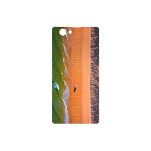 MAHOOT Beach and Green Sea Cover Sticker for Sony Xperia Z1 Compact