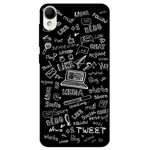 Megafone Social Media 1898 Cover For Htc Desire 825