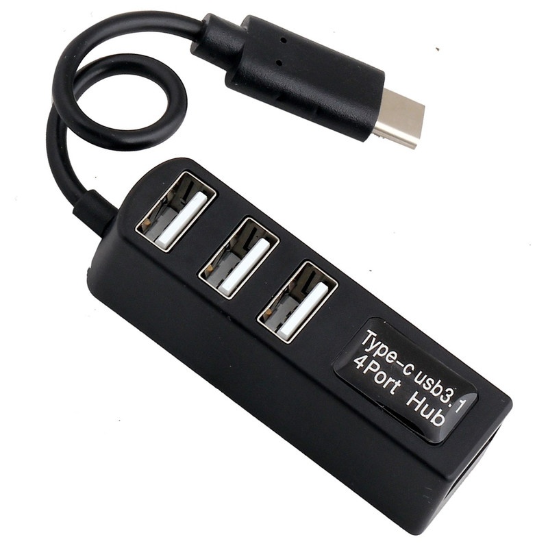هاب USB 3.1 Type-C چهار پورت مدل P-101