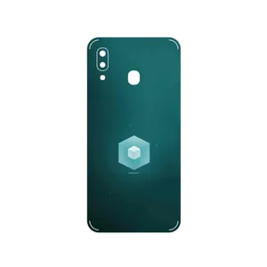 MAHOOT Minimal Cube icon Cover Sticker for Samsung Galaxy A20e