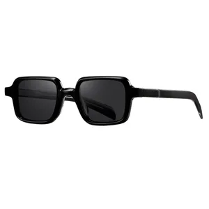 عینک آفتابی مستطیلی آلبرت وگ مدل S32130C1 Acetate Avantgarde Visionary