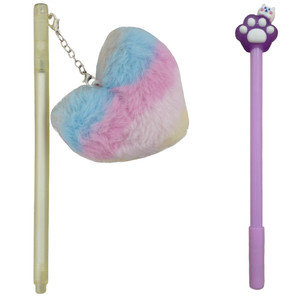 روان نویس مدل پوم پوم به همراه مداد مجموعه 2 عددی