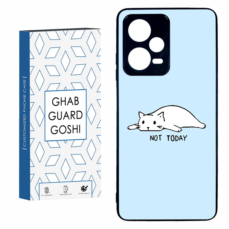 کاور قاب گارد گوشی طرح گربه کد TPU-002 مناسب برای گوشی موبایل شیائومی  REDMI NOTE 12 PRO 5G