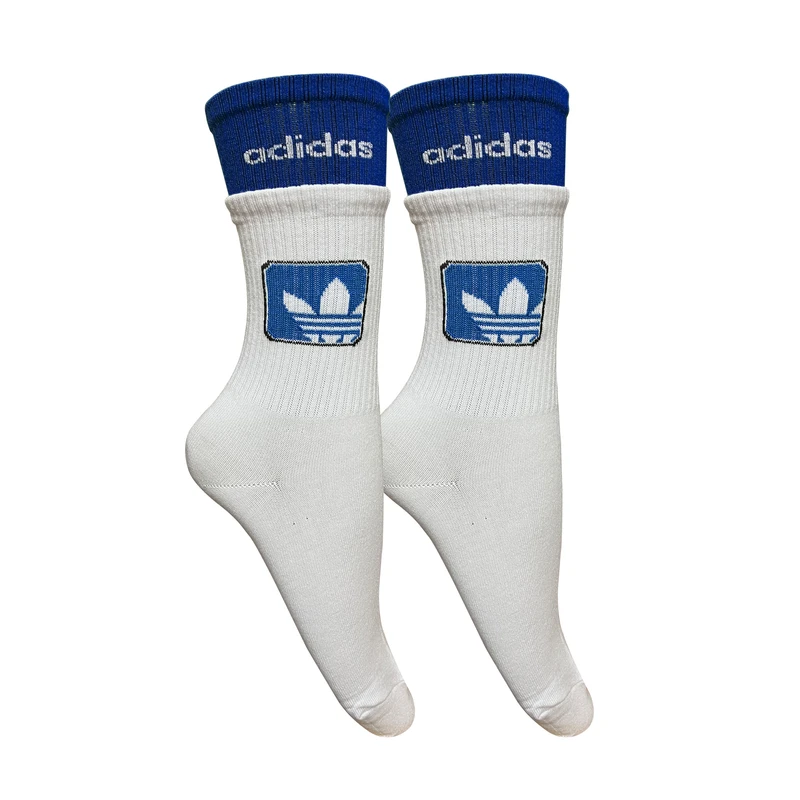 جوراب ورزشی ساق بلند زنانه مدل پنبه دوکش اسپرت AD-AB