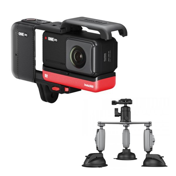 دوربین فیلم برداری ورزشی اینستا 360 مدل ONE RS  به همراه سه پایه