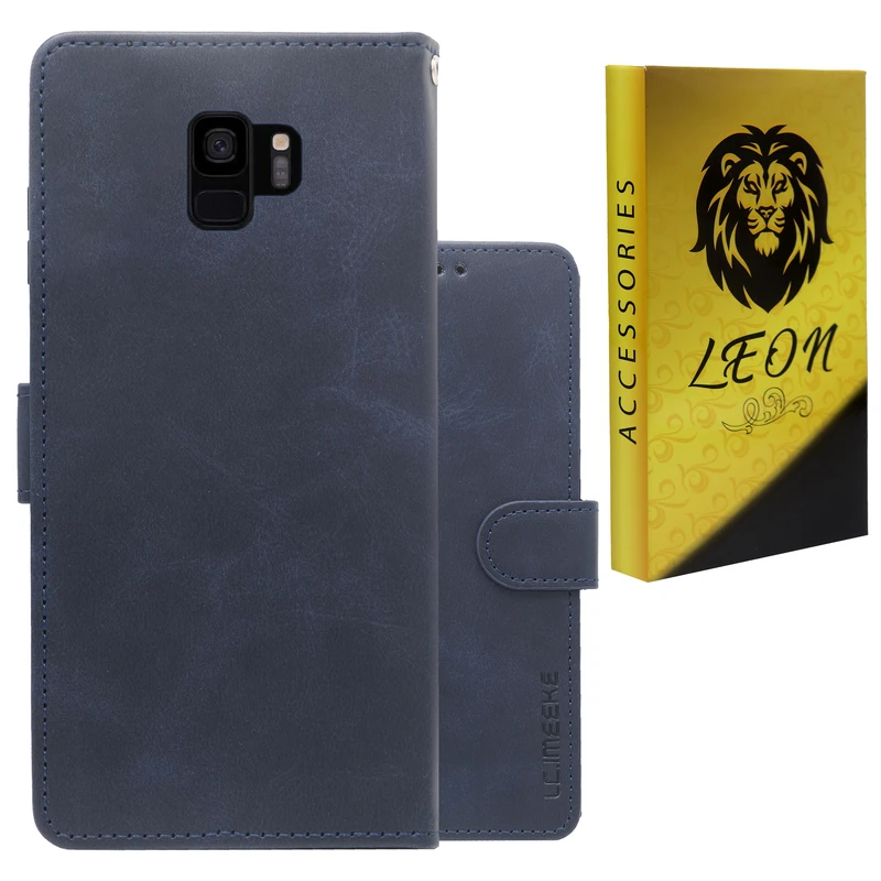 کیف کلاسوری لئون مدل Gira Oro مناسب برای گوشی موبایل سامسونگ Galaxy S9