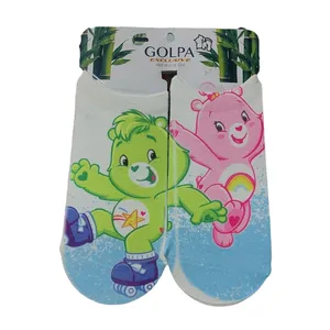 جوراب کالج دخترانه مدل خرس مهربون