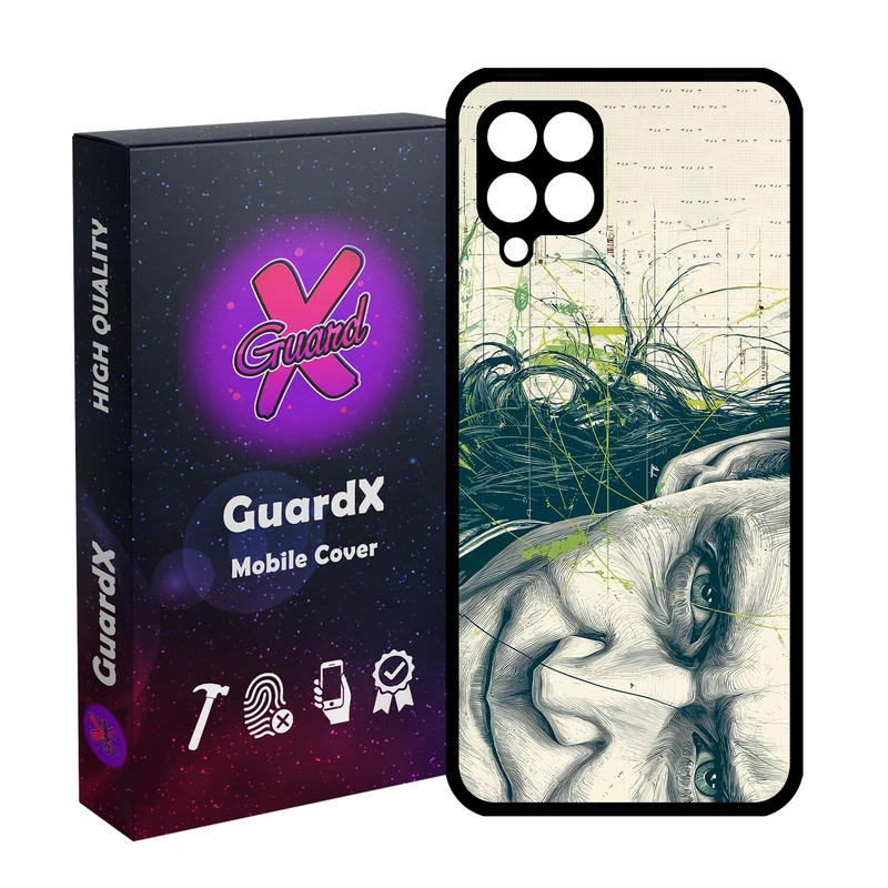کاور گارد ایکس طرح لوکی مدل 10897 مناسب برای گوشی موبایل سامسونگ Galaxy A12 / M12 / F12