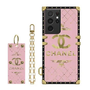 Box model cover code L010 suitable for Samsung Galaxy S21 ULTRA mobile phone with hanging strap