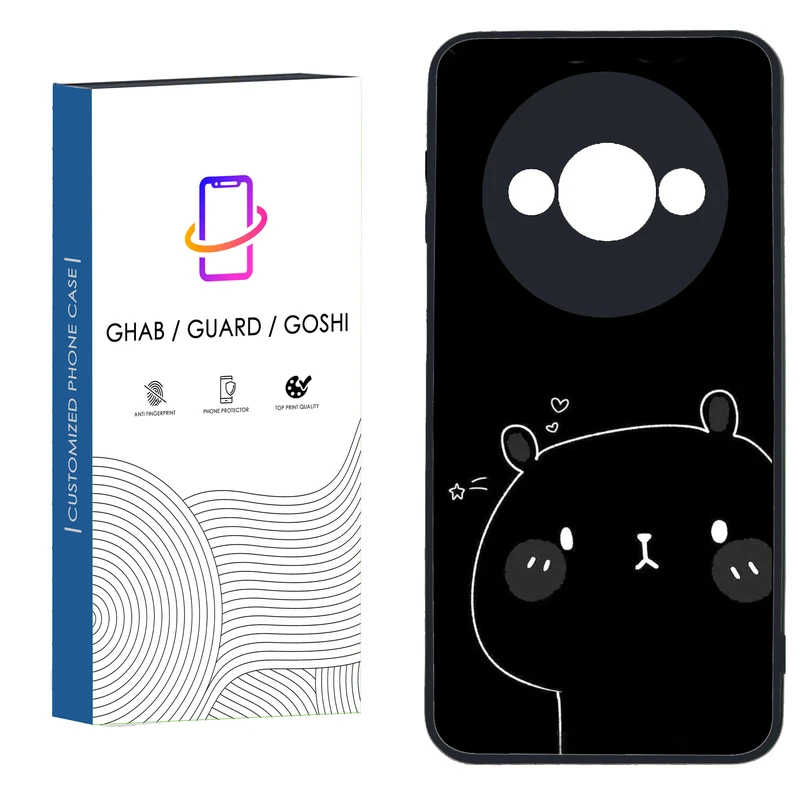 کاور قاب گارد گوشی طرح دخترانه کد 61 - TPU مناسب برای گوشی موبایل شیائومی  Redmi A3