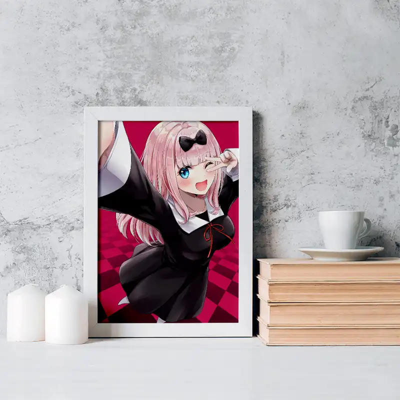 تابلو خندالو مدل چیکا انیمه کاگویا ساما کد 15987