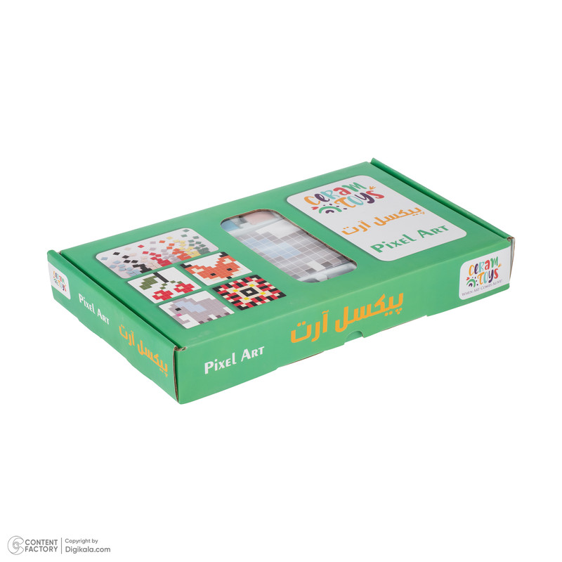 پازل 119 تکه سرام تویز مدل پیکسل آرت کد 003