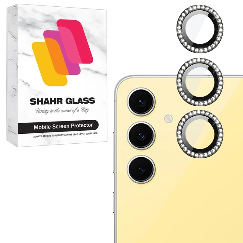  محافظ لنز دوربین شهر گلس مدل NRIS20 مناسب برای گوشی موبایل سامسونگ Galaxy S25 FE