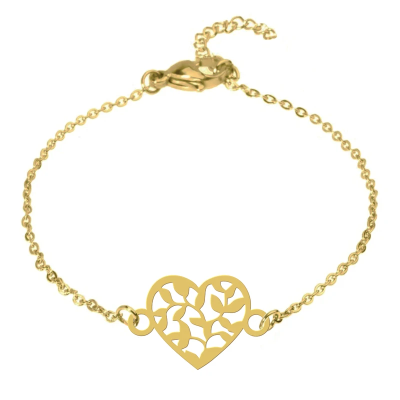دستبند زنانه هایکا مدل قلب کد zdh34