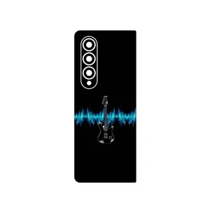 MAHOOT Electric Guitar Cover Sticker for Samsung Galaxy Z Fold4