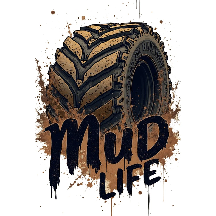 استیکر پارچه و لباس پاد آفرین مدل آفرود کد S1868