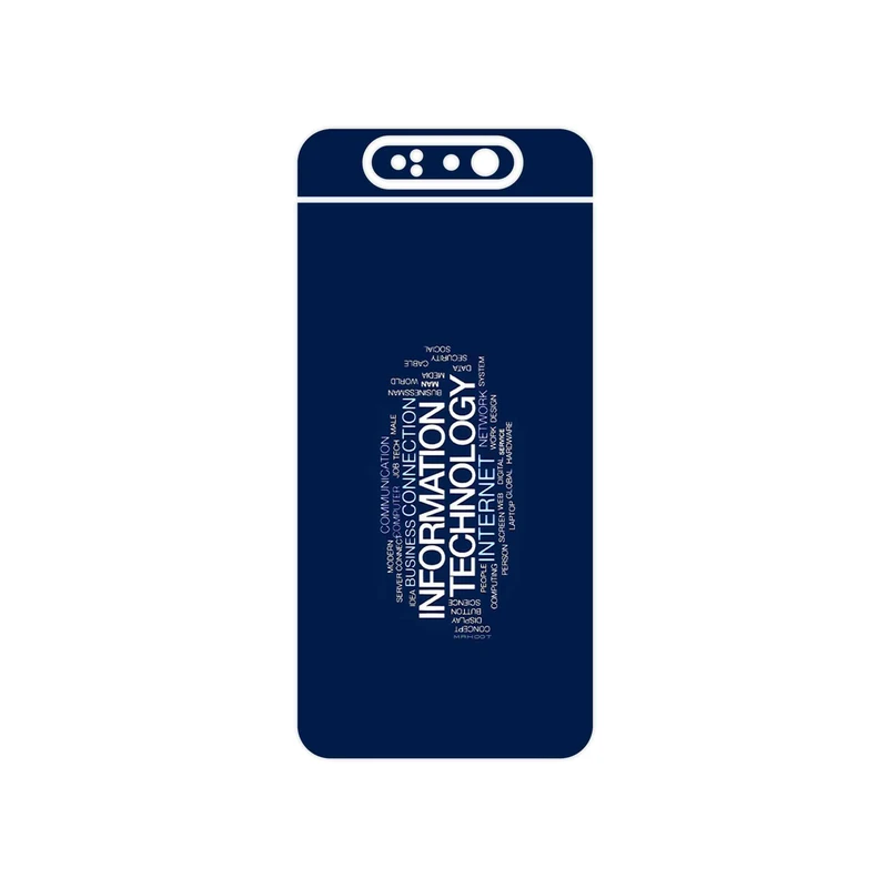 برچسب پوششی ماهوت مدل IT Science مناسب برای گوشی موبایل سامسونگ Galaxy A80