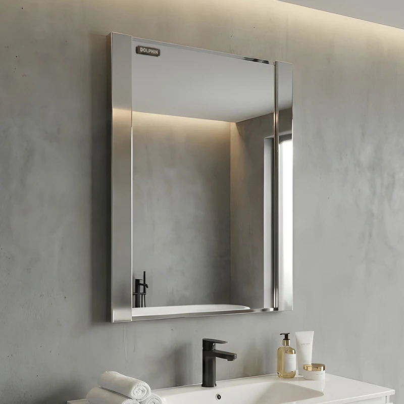 آینه سرویس بهداشتی دلفین مدل 10203-3 سایز 80X50 سانتی متر 