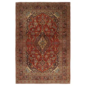 فرش دستبافت دو متری مدل کاشان کد 475701C