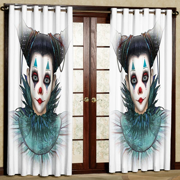 پرده مدل مخمل پانچی کد 6765 سایز 280x140 سانتی متر