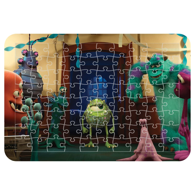 پازل 54 تکه مدل CHB1287 طرح انیمیشن کارخانه هیولا ها