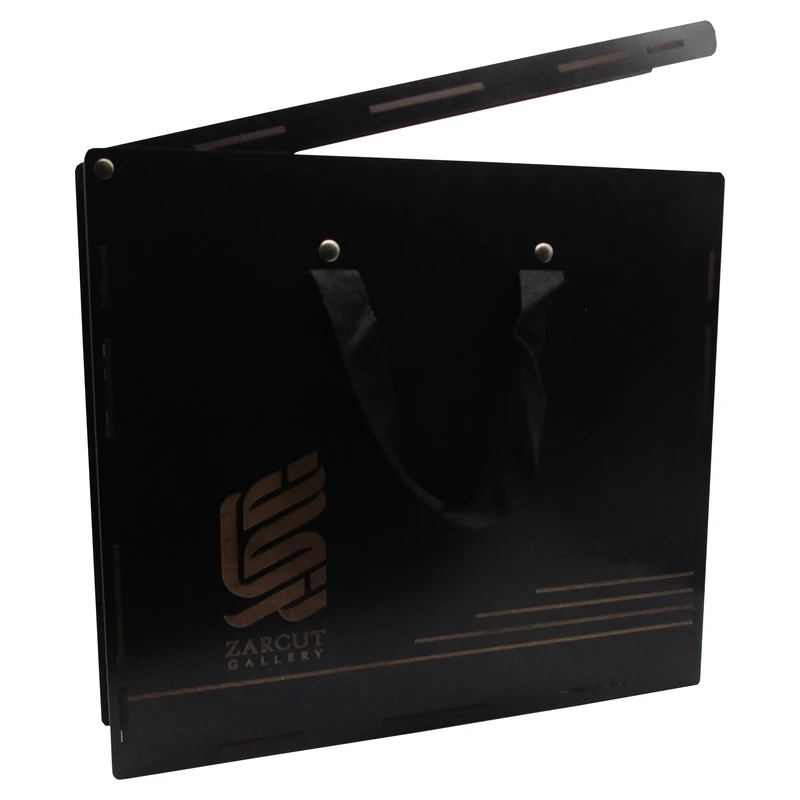 عکس شماره 4 : تابلو طلا کوب زرکات طرح دو لک لک مدل f169