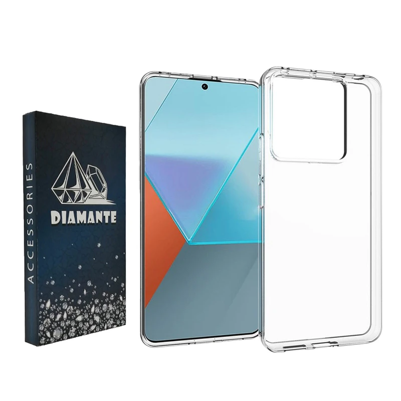 کاور دیامانته مدل Bianco Navy مناسب برای گوشی موبایل شیائومی Redmi 13C