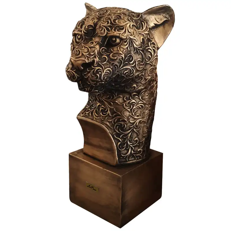 مجسمه لیلپار طرح یوز پلنگ مدل DKH-7248 P