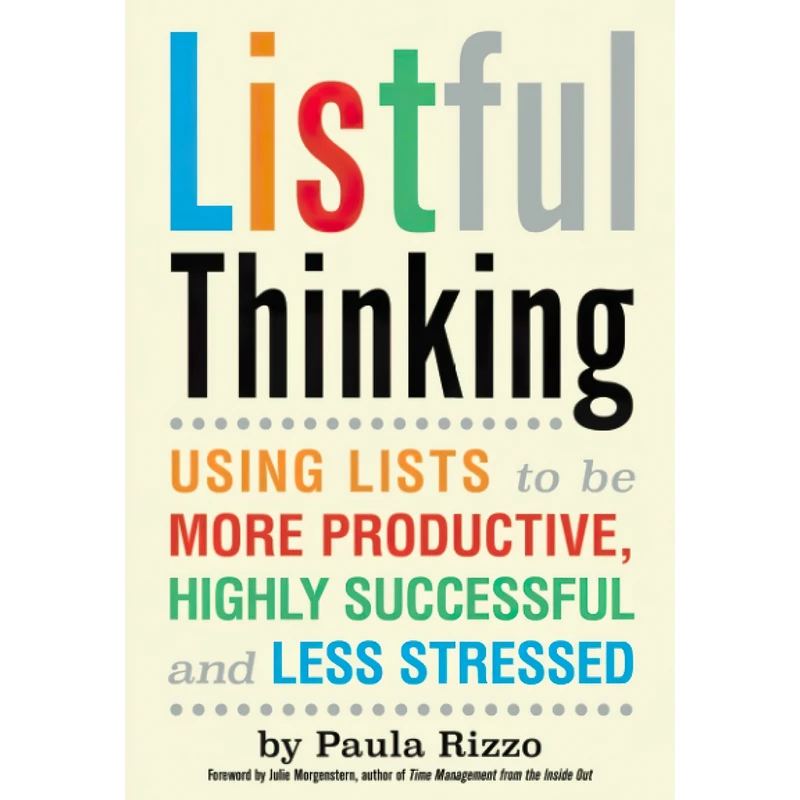 کتاب Listful Thinking اثر Paula Rizzo انتشارات Viva Editions