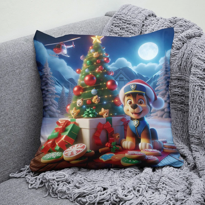 کوسن پاد آفرین مدل سگ های نگهبان پاو پاترول طرح کریسمس B742