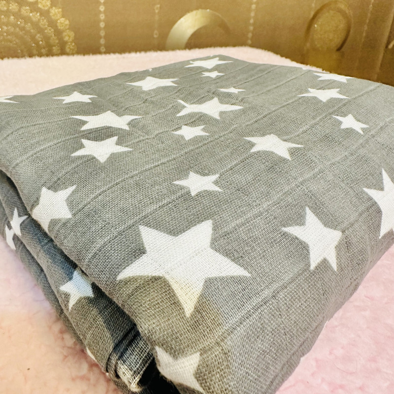 پتو کودک مدل موسلین سایز 120×120 سانتی متر