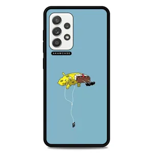 AKAM AMC-WSGA52-SPONGE BOB1 Cover For Samsung Galaxy A52