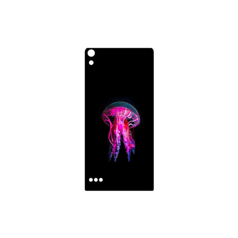 برچسب پوششی ماهوت مدل jellyfish مناسب برای گوشی موبایل هوآوی Ascend P6