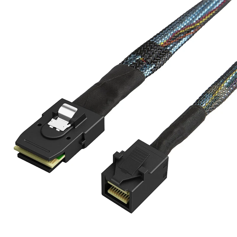 کابل تبدیل داخلی HD Mini SAS SFF-8643 به SFF-8087 36Pin اسمارطور مدل SM135