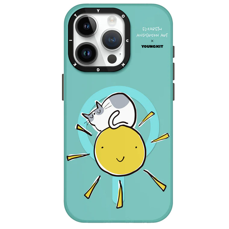 کاور یانگ کیت مدل Adorable Cat کد EAAmmcx002 مناسب برای گوشی موبایل اپل IPHONE 14 Pro Max