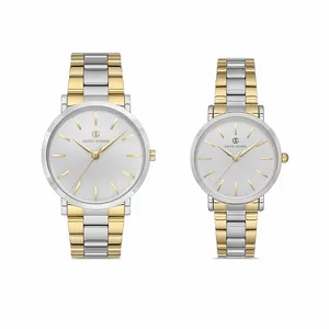 ست ساعت مچی عقربه ای زنانه و مردانه دیوید گانر مدل DG-8221GALA-D1