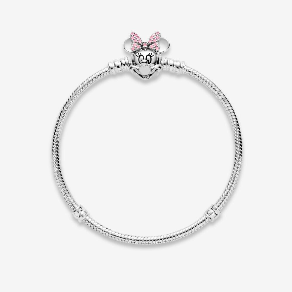 دستبند نقره زنانه پاندورا مدل Minnie Mouse -  - 3