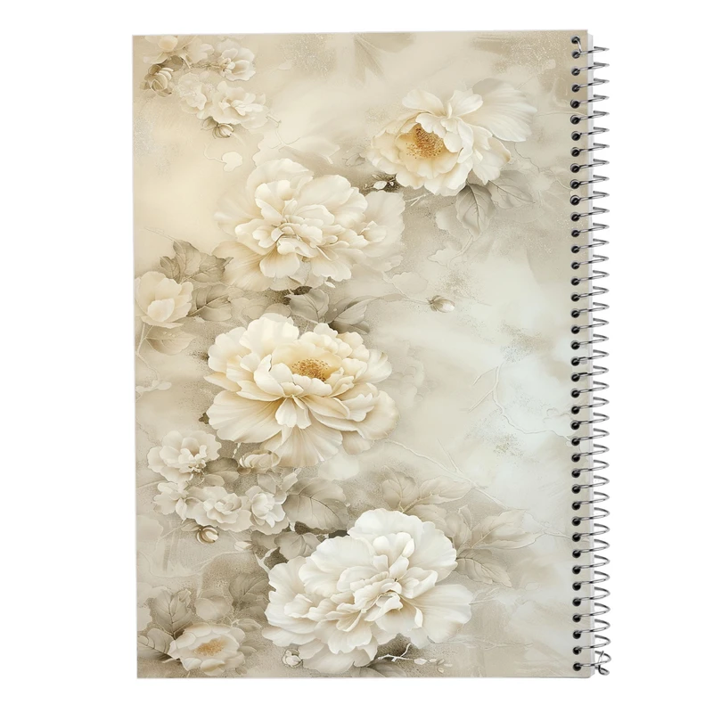 دفتر مشق 50 برگ مدوپد مدل گل کد DF15941