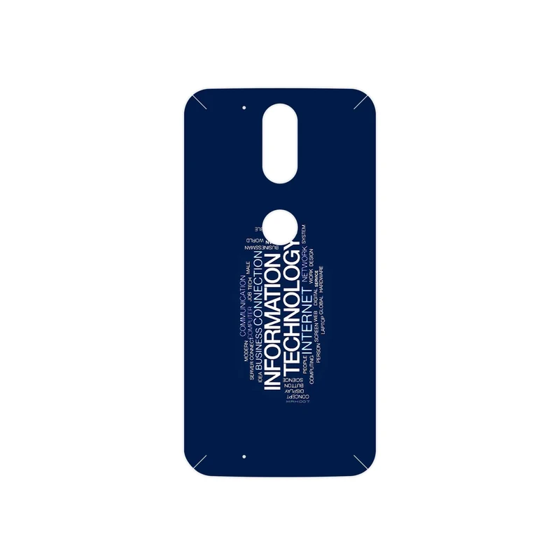 برچسب پوششی ماهوت مدل IT Science مناسب برای گوشی موبایل موتورولا Moto G4