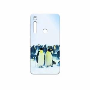 MAHOOT Penguin Cover Sticker for Motorola One Macro