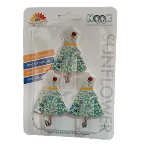 آویز حوله طرح لباس مدل 55 مجموعه ی سه عددی