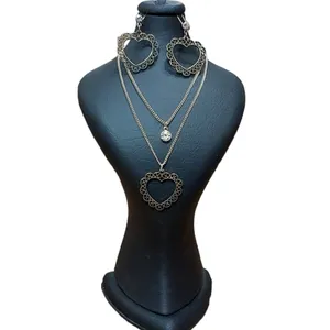 نیم ست زنانه مدل قلب