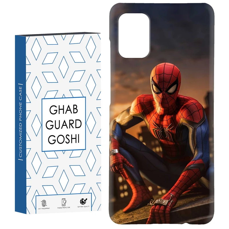 کاور قاب گارد گوشی طرح مرد عنکبوتی کد Dimo-284 مناسب برای گوشی موبایل سامسونگ Galaxy A71