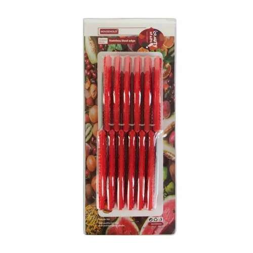کارد میوه خوری مدل بیوتی بسته 12 عددی