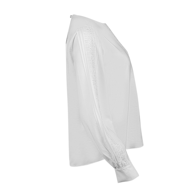 بلوز زنانه سرژه مدل 204633 سفید