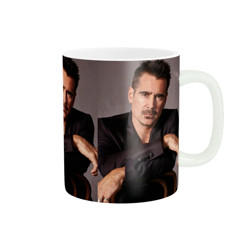 ماگ پادآفرین مدل کالین فارل Colin Farrell سریال پنگوئن The Penguin کد PM1412