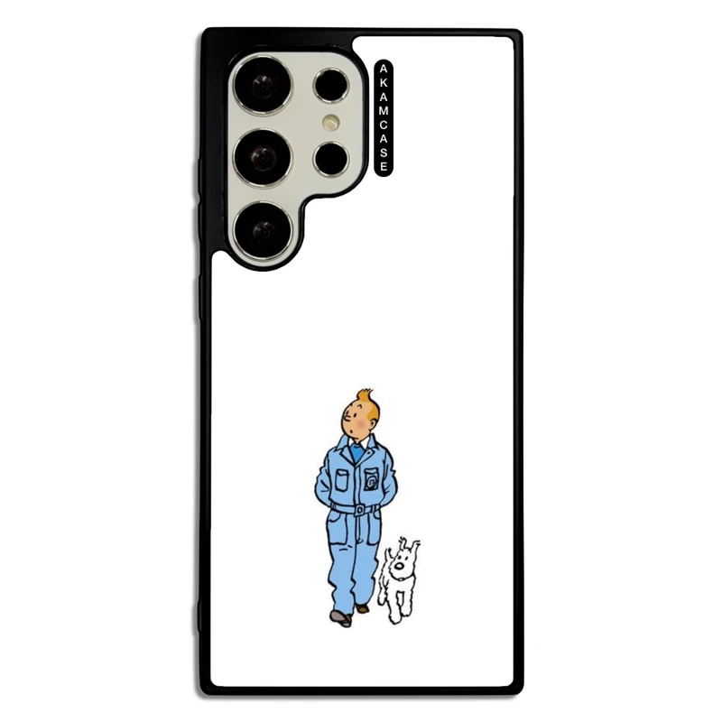 کاور آکام مدل AMC-WSGS23U-TINTIN-13 مناسب برای گوشی موبایل سامسونگ Galaxy S23 Ultra