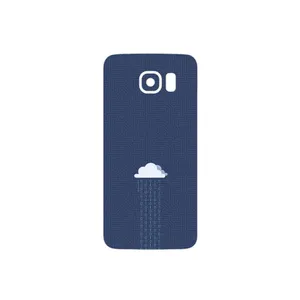 MAHOOT Minimal Data Cloud Cover Sticker for Samsung Galaxy S6